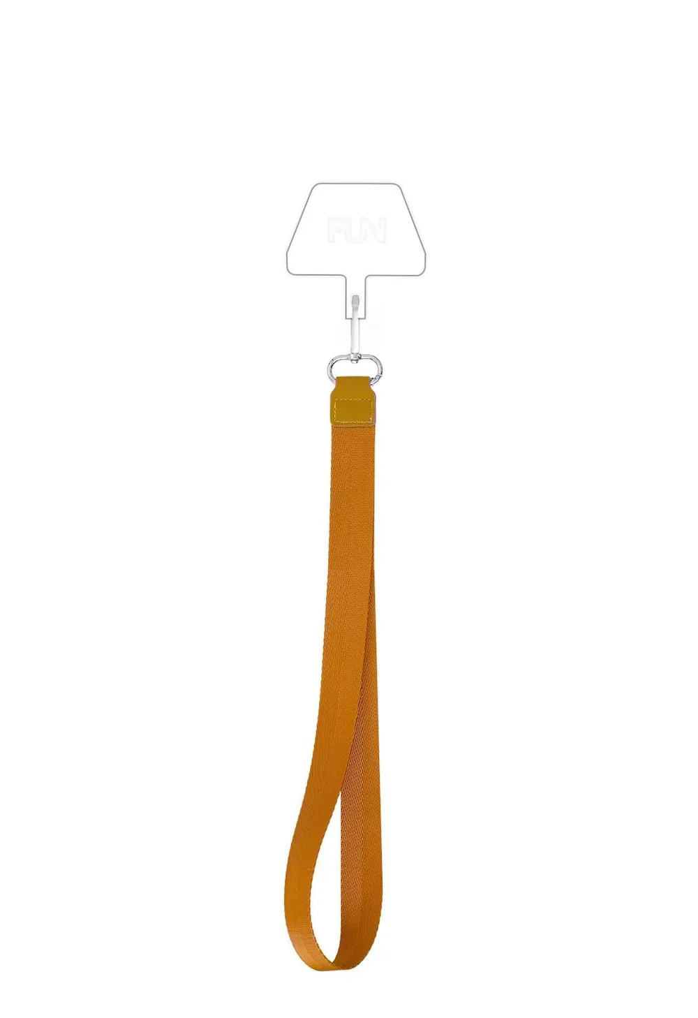 Universal Necklace Inlay mit Big Strap Orange Handyhülle