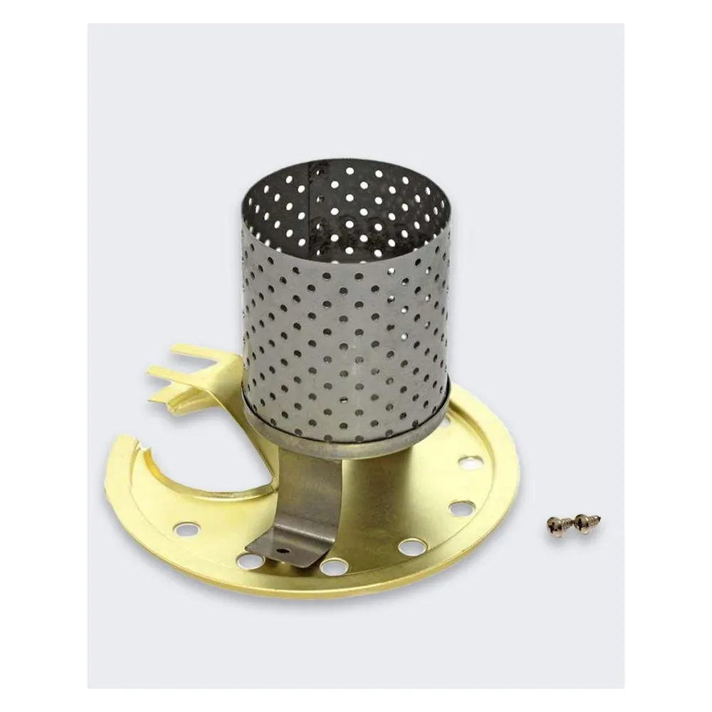 Petromax Radiator und Prallteller Messing