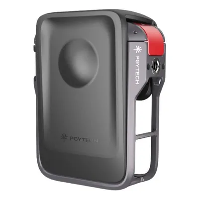 Gehäuse PGYTECH P-63B-010 für DJI OSMO 360 Grau Aluminium Silikon