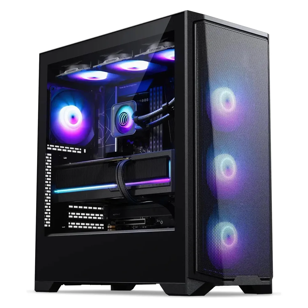 PC-Gehäuse Phanteks Eclipse G370A PH-EC370A_DBK01 Glas Seitenteil Mesh ARGB