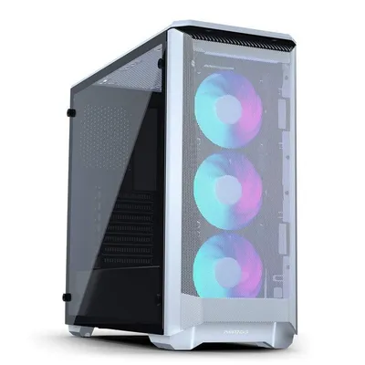 Phanteks Eclipse P400A Tempered Glass USB 3.0 RGB weiß