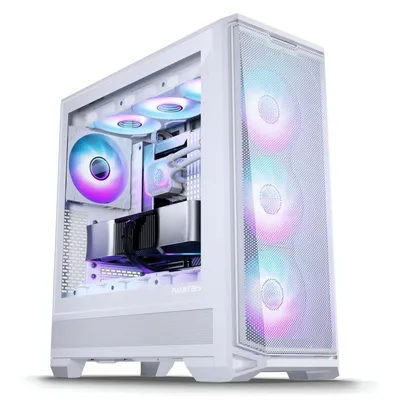 Phanteks Eclipse G400A D-RGB Mid-Tower EATX Tempered Glass USB-C weiß