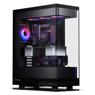 Phanteks Evolv X2 D-RGB Mid-Tower, doppelt gehärtetes Glas, USB-C, Schwarz