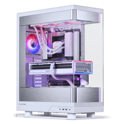 Phanteks Evolv X2 D-RGB Mid-Tower, doppelt gehärtetes Glas, USB-C, Weiß