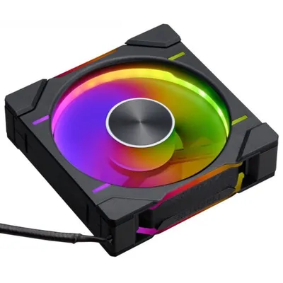 Phanteks D30-120 Einzelner regulärer 120-mm-DRGB-PWM-Zusatzlüfter Schwarz