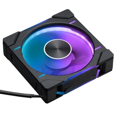 Phanteks D30-120 Lüfter mit umgekehrten Flügeln, DRGB, 120 mm, Schwarz