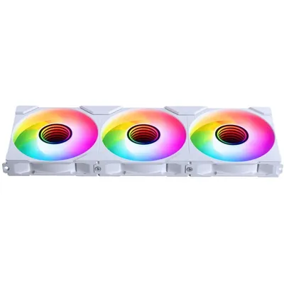 Phanteks M25-120 Gen2 3xkit Argb-Lüfter 120 mm Infinity Mirror Reverse Airflow weiß