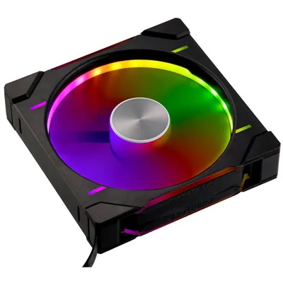 Phanteks D30-140 Einzelner regulärer 140-mm-DRGB-PWM-Zusatzlüfter Schwarz