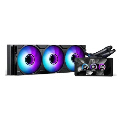 Refrigeración Líquida Phanteks Glacier One 360M25 LCD 360mm 3 Ventilatoren RGB