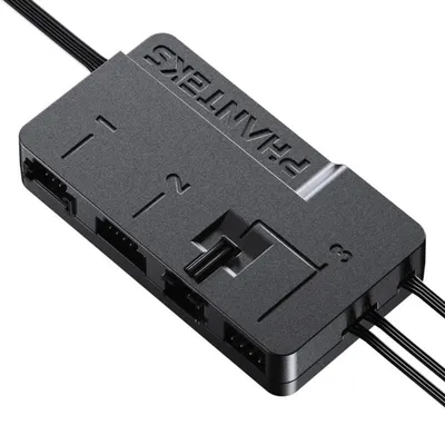 Lüfter-Hub Phanteks PH-NLHUB_02 NextLinq Hub V2 Schwarz PWM D-RGB Steuerung