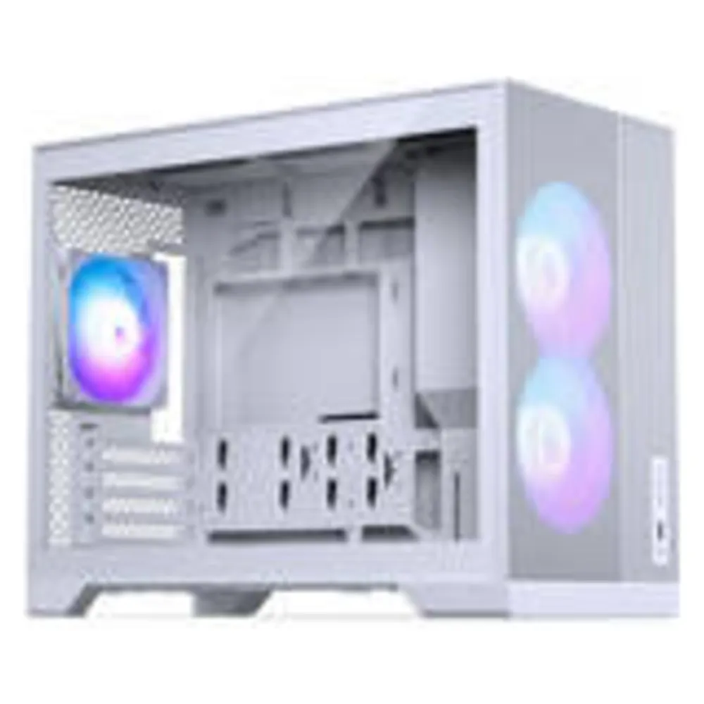 PC-Gehäuse Phanteks XT M3 RGB Weiß Micro Tower Glas Seitenpanel