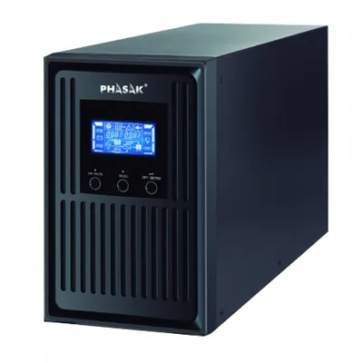 Phasak Conqueror Pro USV Online LCD 1000VA