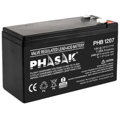 Phasak PHB 1207 USV-Batterie 7,2 Ah 12 V