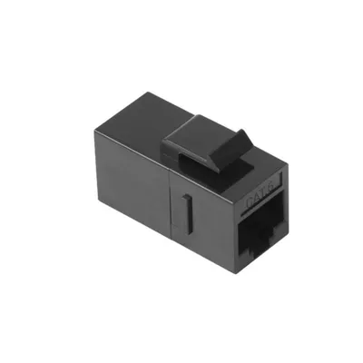 Keystone-Stecker RJ45 UTP Cat.6 Schwarz Phasak PHK 2200
