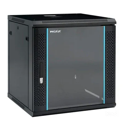 Wand-Rack 19″ Phasak Pro 9U 600×600 Montiert – PHO 3109