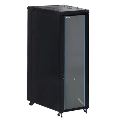 Rackschrank Phasak Pro PHO 6147 47U 600x1000 Sicherheitsglas Belüftung Rollen