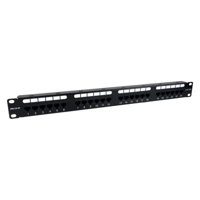 Patchpanel Phasak PU 2421 Cat6A 24 Ports UTP RJ45 Dual 1U Patchpanel Phasak PU 2421 Cat6A 24 Ports UTP RJ45 Dual 1U