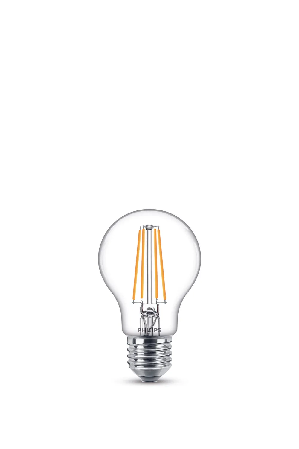 Leuchtmittel "LED classic", E27 A60 7W, Warmweiß, Klarglas, 2er-Packung (00218933)