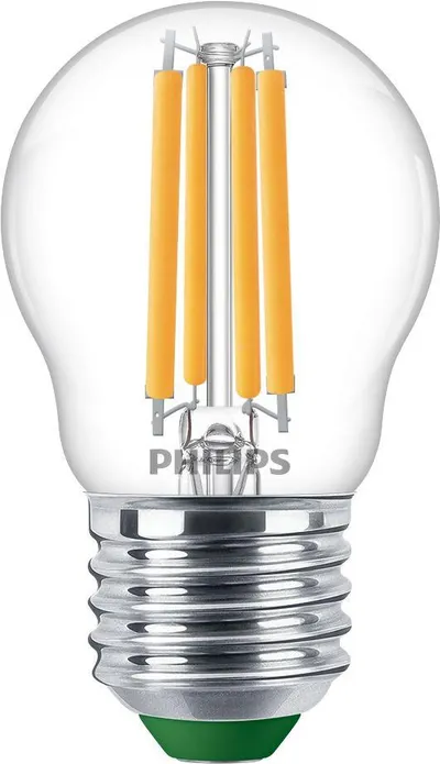 LED-Lampe "classic ultraeffizient", 40W, E27, klar, Tropfen, warmweiß (00225556)