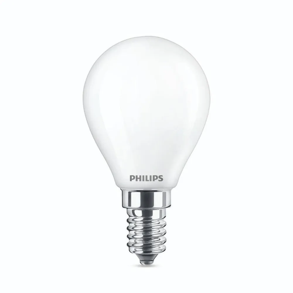 LED-Lampe "classic", 40W, E14, matt, kaltweiß (00228333)