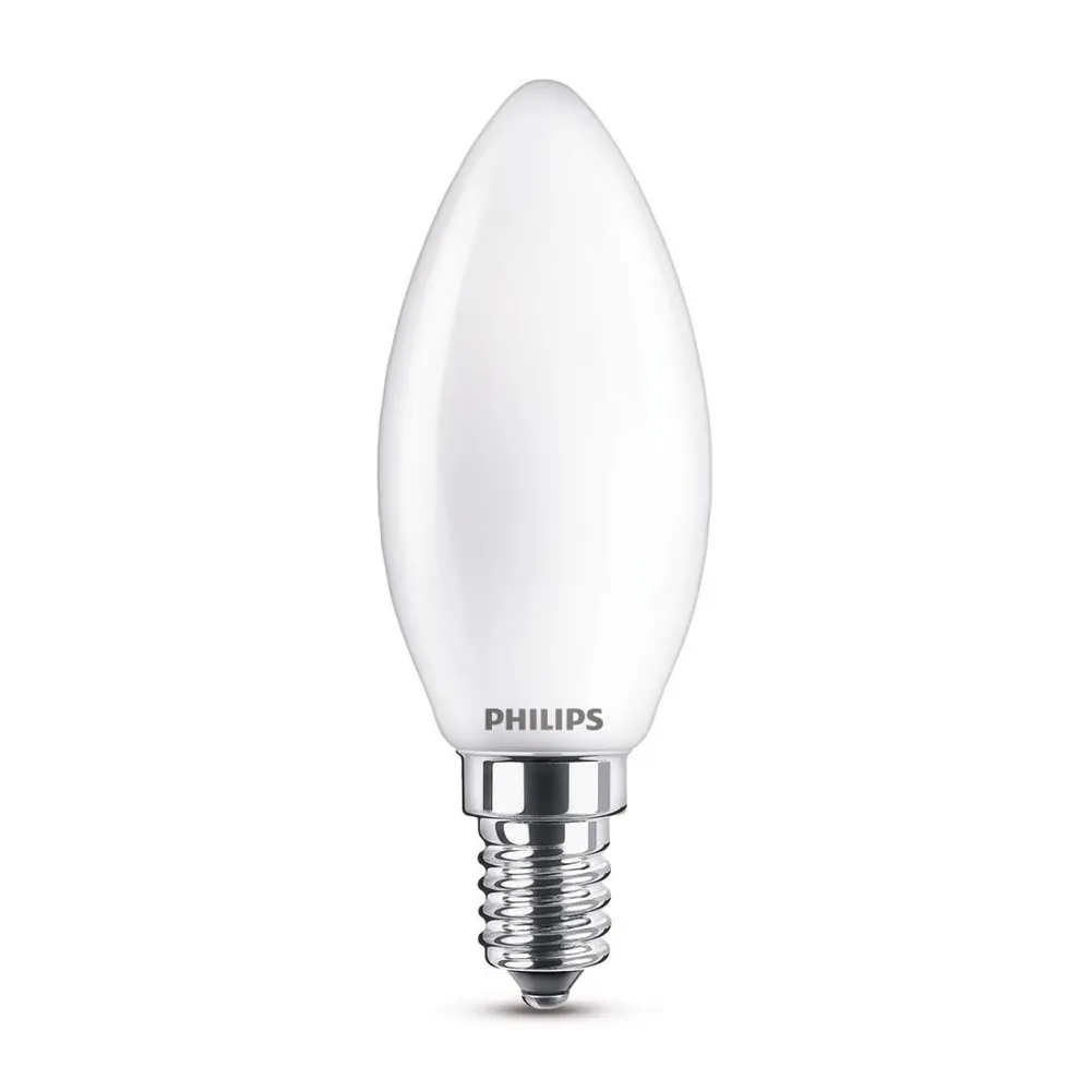 LED-Lampe "classic", 40W, E14, matt, kaltweiß (00228335)