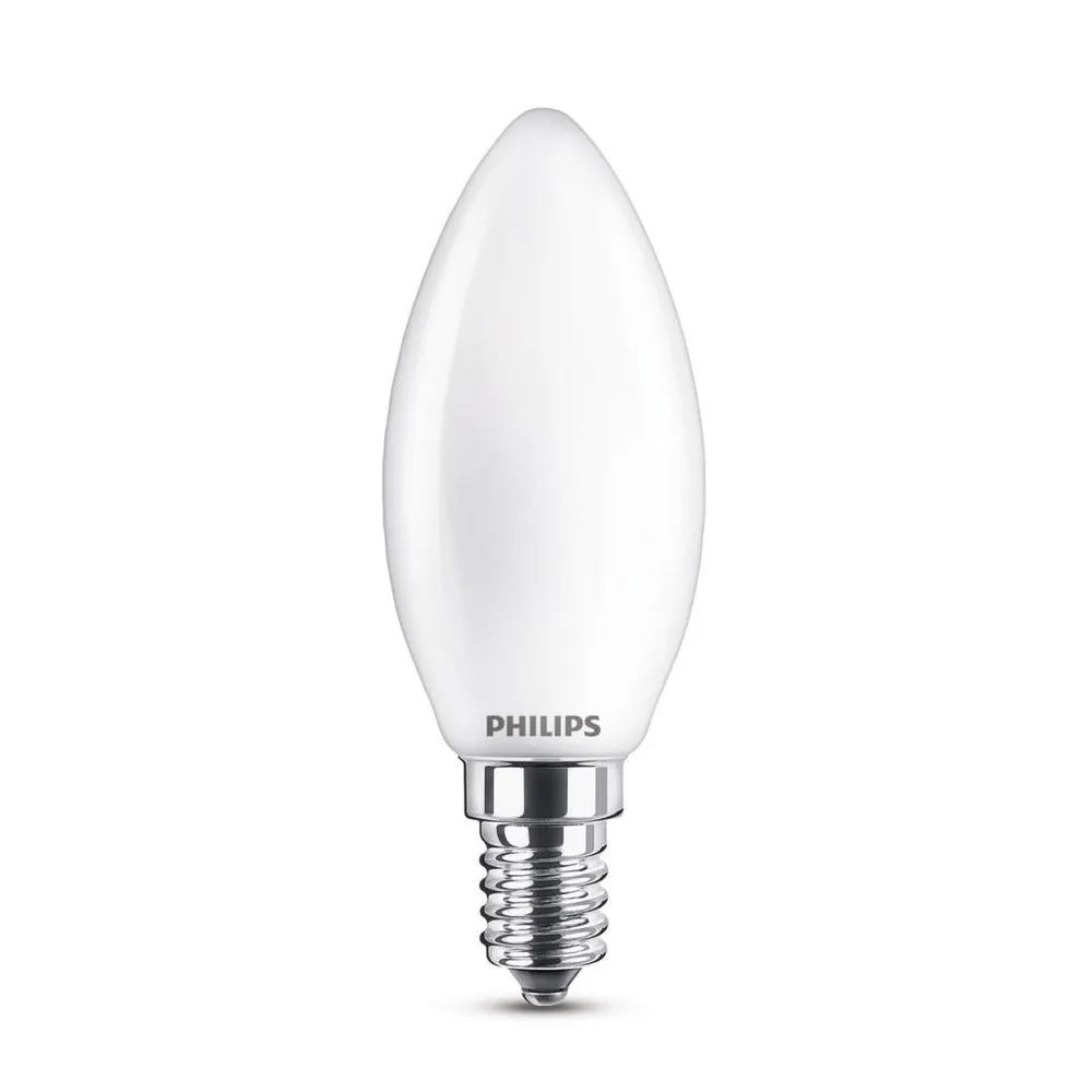 LED-Lampe "classic", 60W, E14, matt, kaltweiß (00228336)