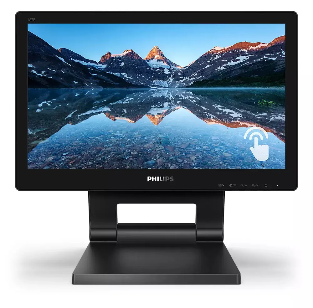 Philips 162B9T/00 Computerbildschirm 39,6 cm (15.6") 1366 x 768 Pixel HD LCD Touchscreen Schwarz