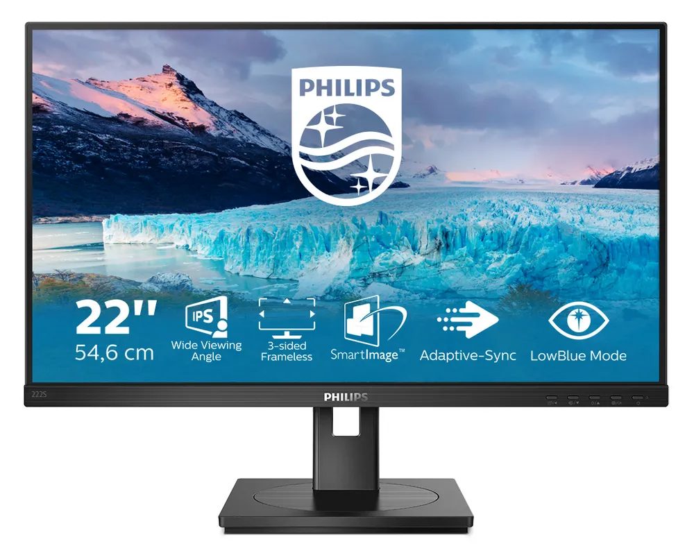 Philips S-line 222S1AE | 222s1ae/00 | LED-Monitor - 55 cm (22")