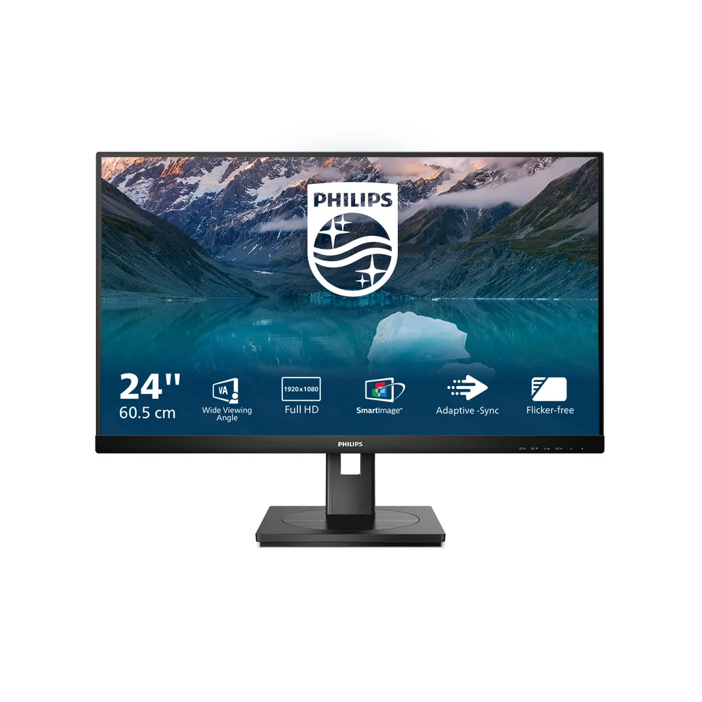 Philips S-line 242S9JML Monitor 60.5cm (23.8") Full HD | 242s9jml/00 | VA - 4ms