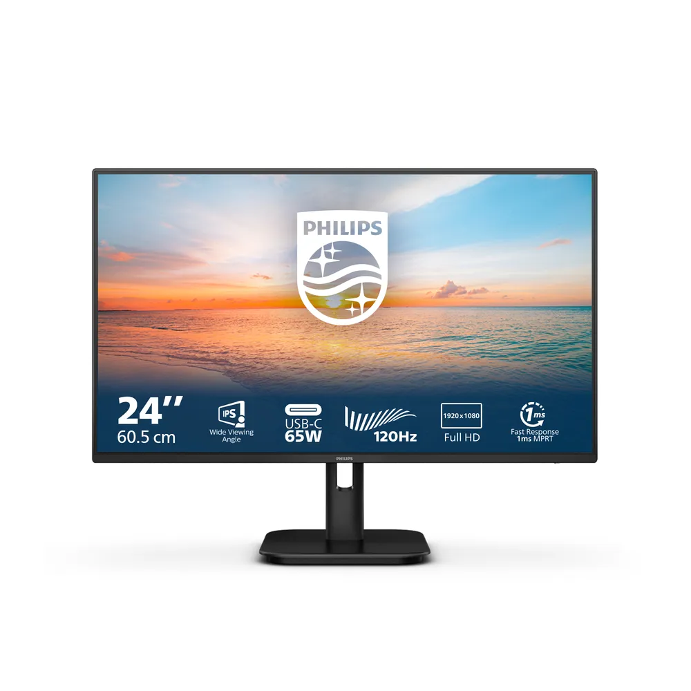 Philips 1000 Series 24E1N1300A Monitor 60.5cm (23.8") Full HD | 24e1n1300a/00 | IPS - 4ms