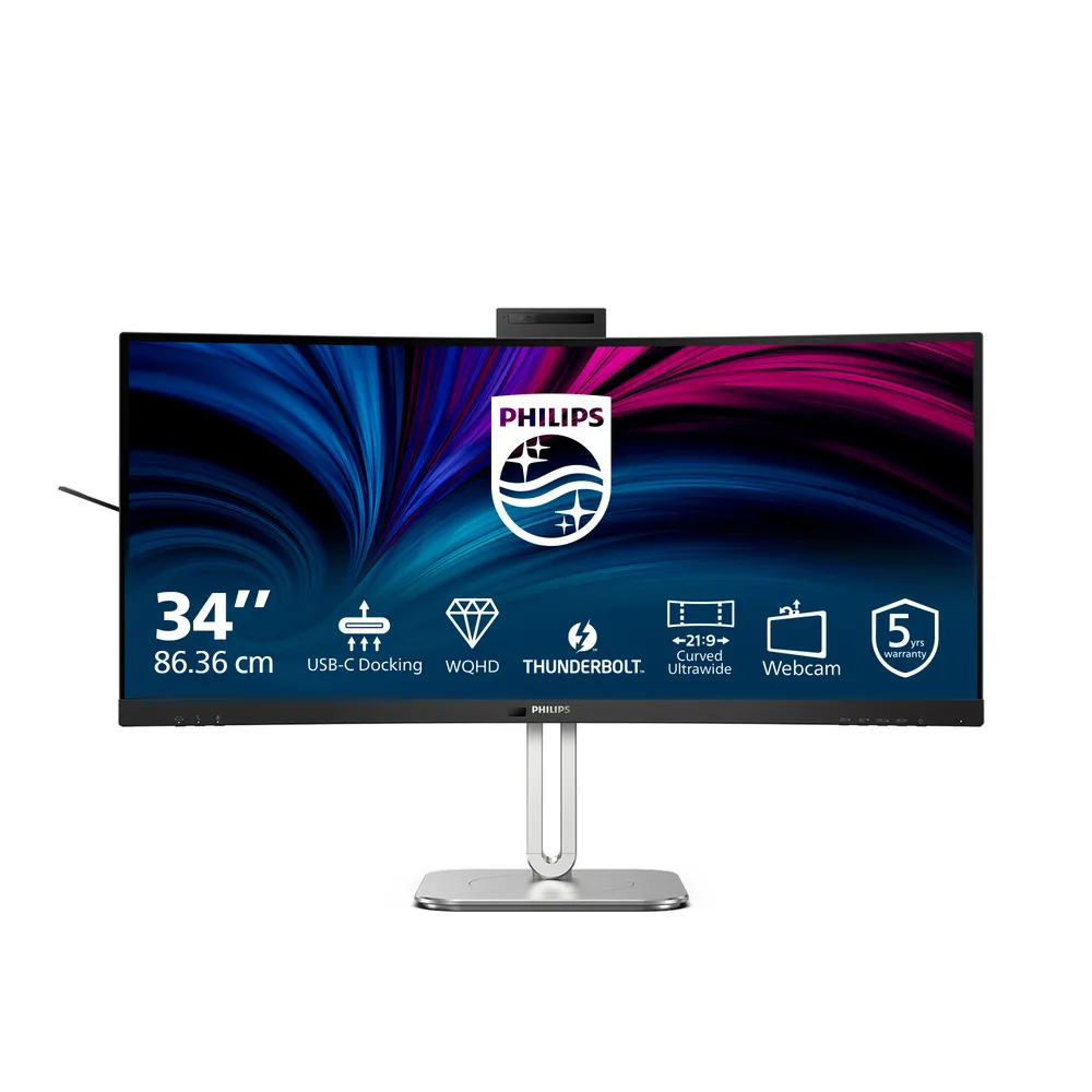 Philips 6000 Series 34B2U6603CH Curved-Monitor 86.36cm (34") UWQHD | 34b2u6603ch/00 | VA - 4ms