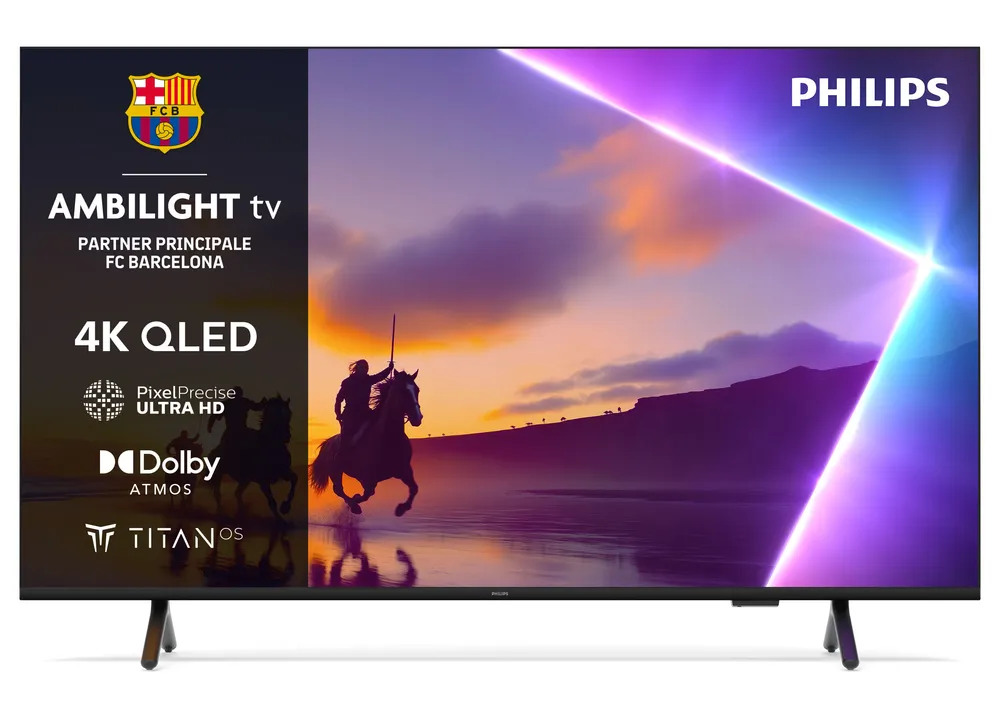 TV Philips QLED 43PUS8510 43" 4K Ultra HD Smart TV mit HDR10+ und Ambilight