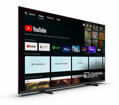 TV Philips LED 50HFL4518U/12 50" 4K UltraHD 60Hz Smart TV Android TV HDR DTS-HD Hotel