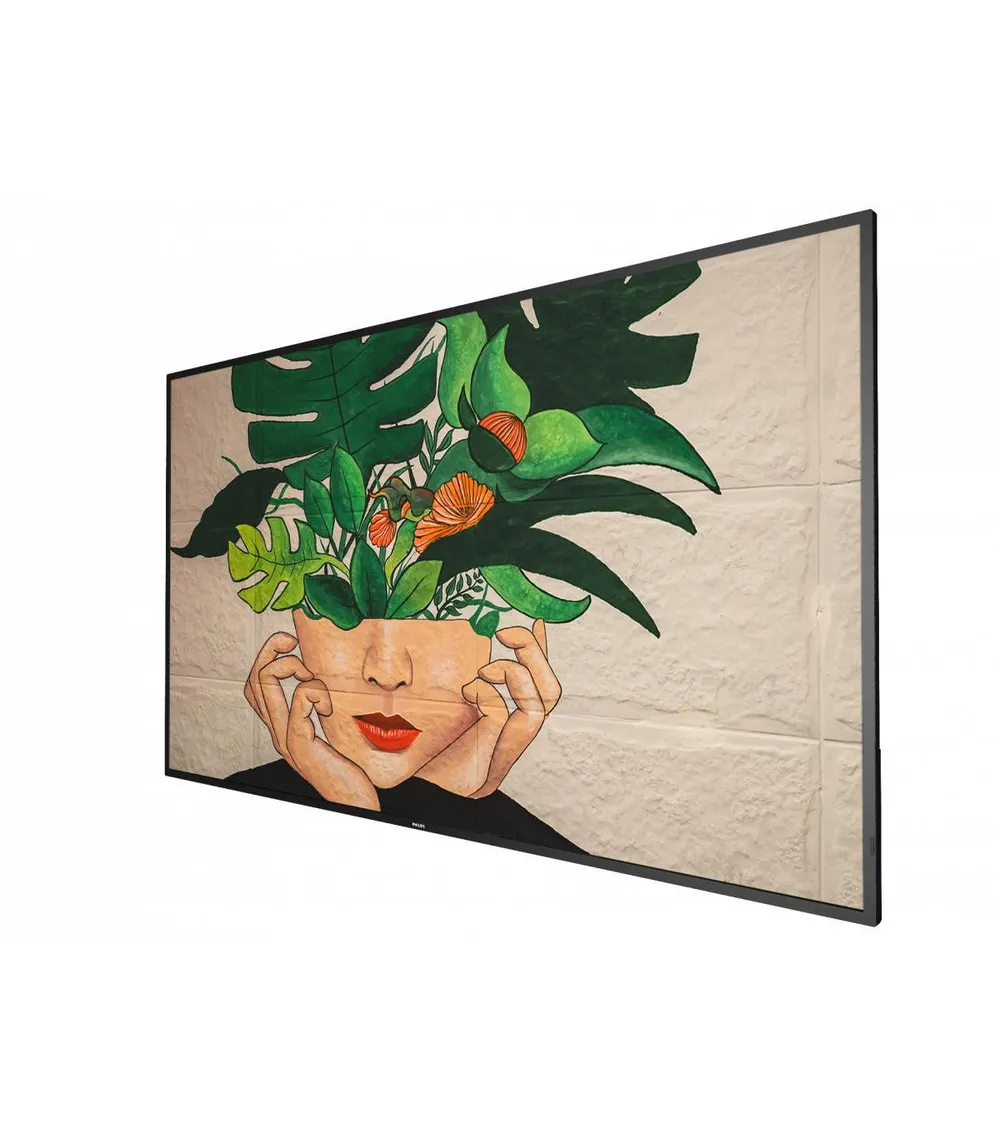 Digitales Flipchart Philips 55BDL4511D/00 55" 4K Ultra HD 500 cd/m2 24/7 Schwarz