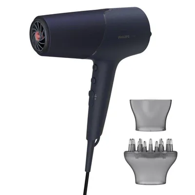 Ionen Föhn Philips BHD510/00 2300W 6 Temperaturstufen 6 Geschwindigkeiten Diffusor Navy