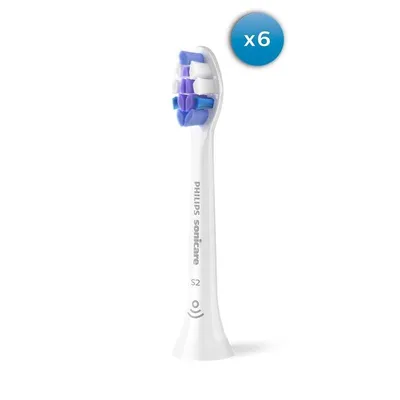 Aufsteckbürste Philips Sonicare HX6056/87 6 Stück Extra Weich Empfindliches Zahnfleisch