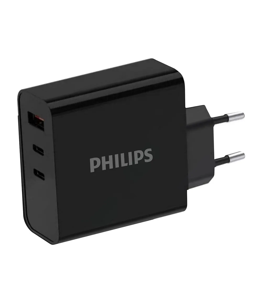 Autolader Philips DLP2683B/12 65W 2 USB-C und 1 USB-A GaN