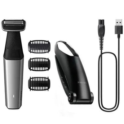 Bodygroomer Philips Bodygroom Series 5000 BG5021/15 Kabellos 60min Nass und Trocken 3 Aufsätze Schnellladung