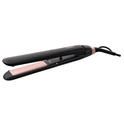 Keramik-Glätteisen Keratin Philips Essential StraightCare BHS378 230ºC 6 Temperaturstufen Ionen Abschaltautomatik Schwarz Rosa