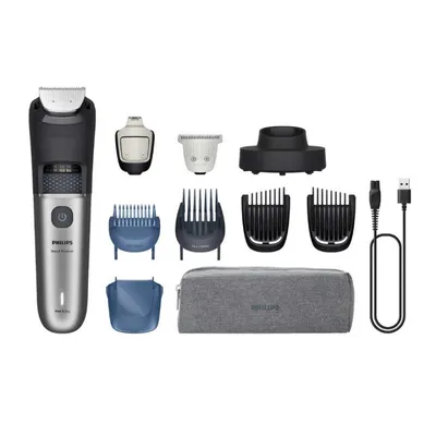 Bartschneider Philips Beard Trimmer 7000 BT7670/15 Kabellos 120min 40 Längen 7 Aufsätze Wasserdicht Schnellladung