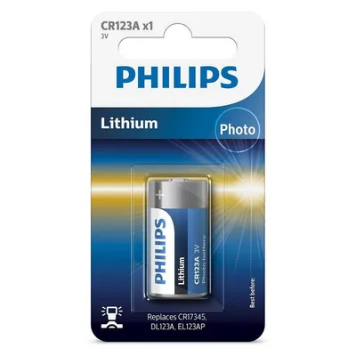 Philips Minicells CR123A/01B Haushaltsbatterie Wiederaufladbarer Akku