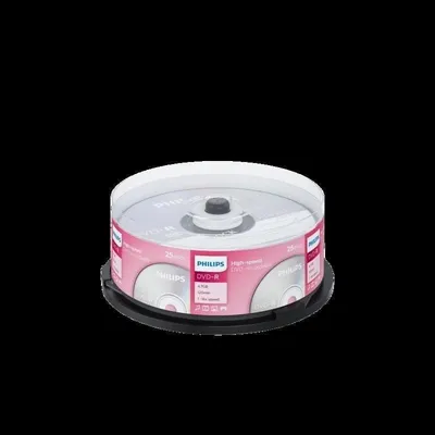 DVD-R Philips DM4S6B25F/00 4.7 GB 16x Spule