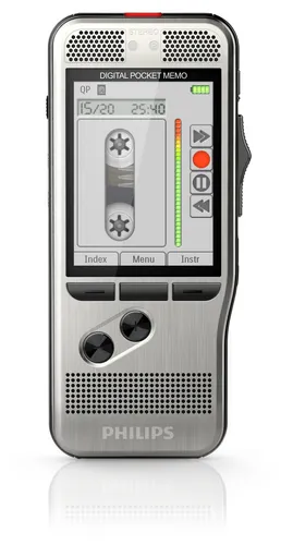 Dictaphone Philips DPM 7200 32 GB 2.4" USB MicroUSB Lithium-Ionen