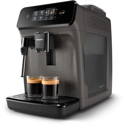 Kaffeevollautomat Philips EP1224 1,8L 15 bar integriertes Keramikmahlwerk TFT Touchdisplay grau