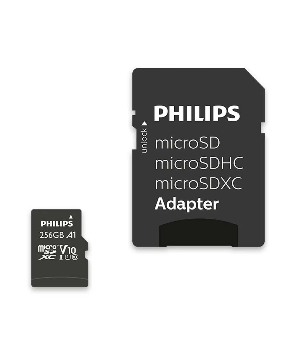 Speicherkarte Philips FM25MP45B/00 256GB microSDHC UHS-I Class 10 Schwarz