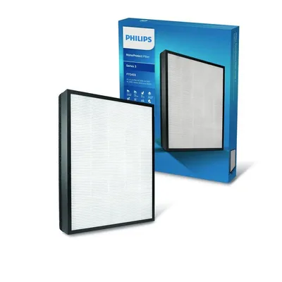 Luftreinigerfilter Philips FY3433/10 HEPA NanoProtect 99,97 Prozent Schwarz
