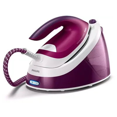 Philips GC6842/30 Dampfbügelstation 2400 W 1,3 l SteamGlide-Bügelsohle Violett, Weiß