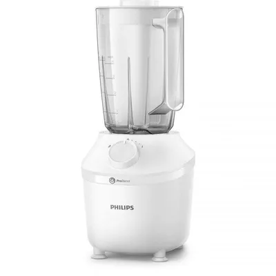 Standmixer Philips HR2041 450W ProBlend 1,9L Weiß Kunststoff Edelstahlklingen