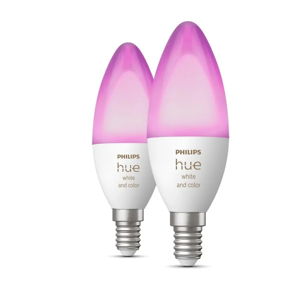 LED-Lampe "White & Color Ambience" E14, Dopplepack, mehrfarbig (00212749)
