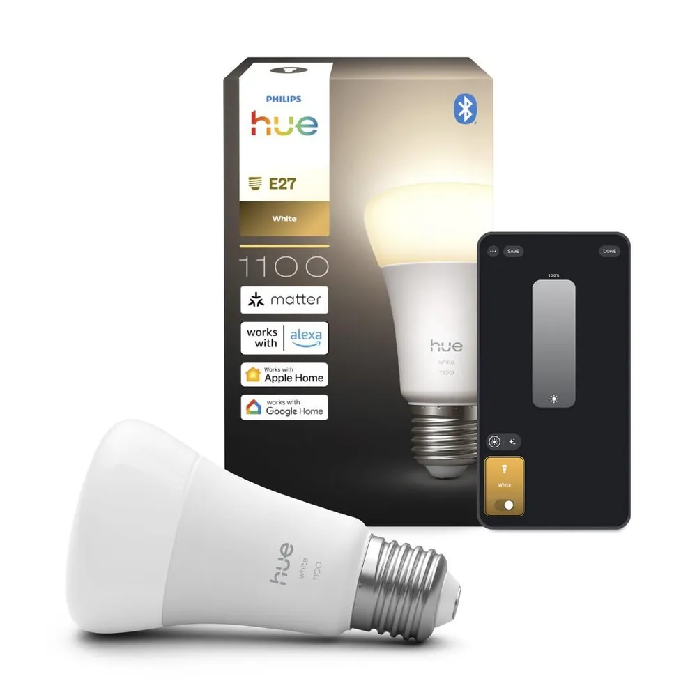 LED-Lampe "White", E27, A60, 1100 (00232130)